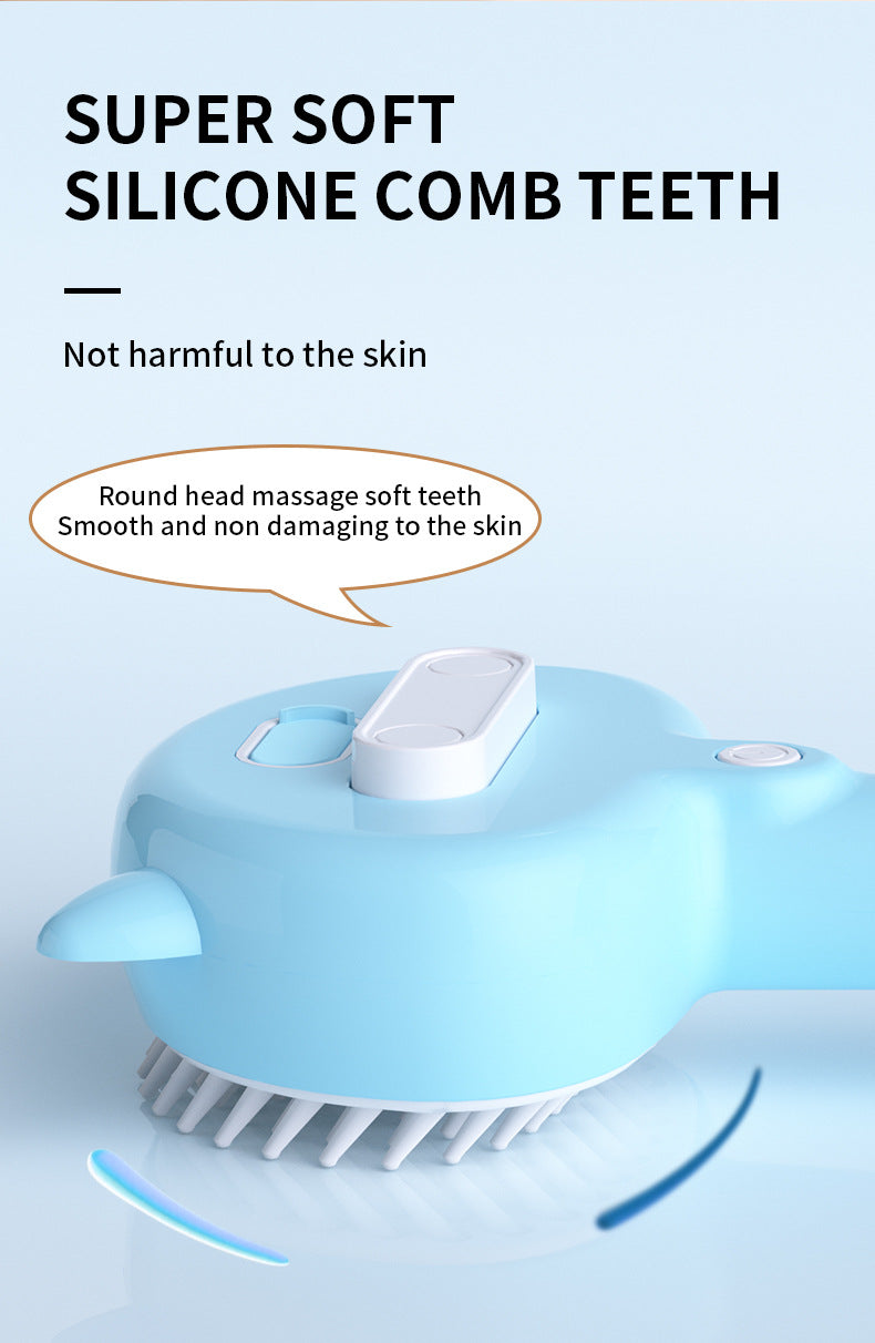Pet Grooming Brush with Mist